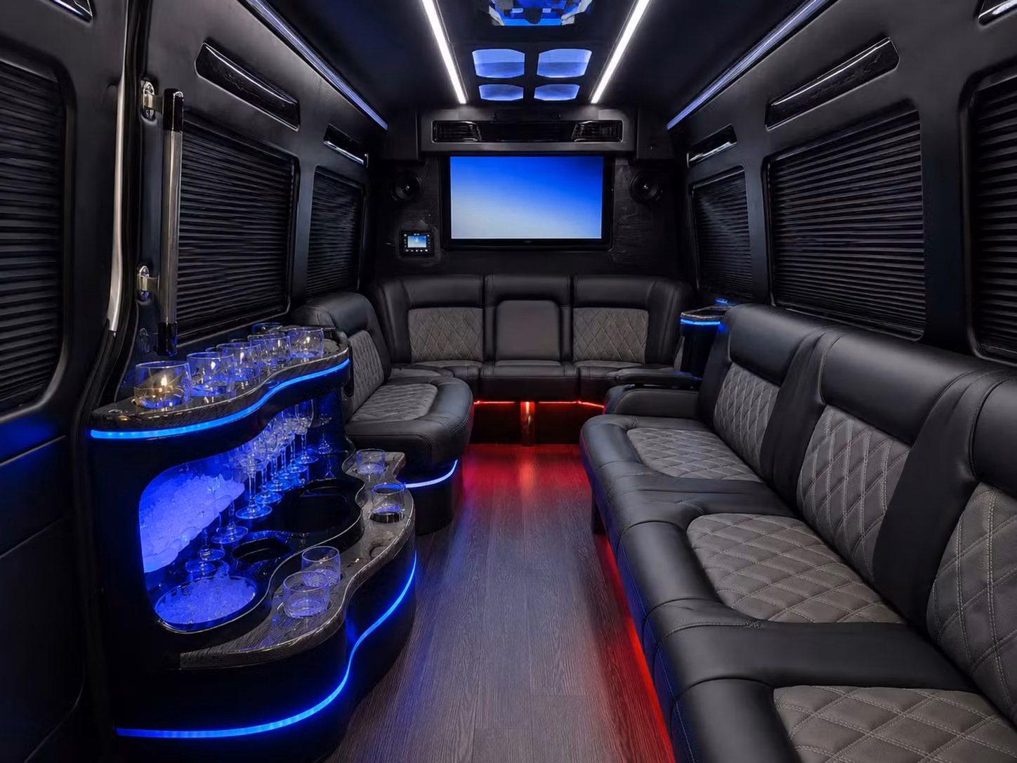 pearland long distance bus rentals